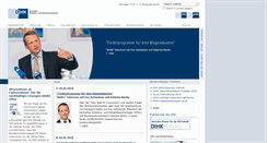 Desktop Screenshot of dihk.de